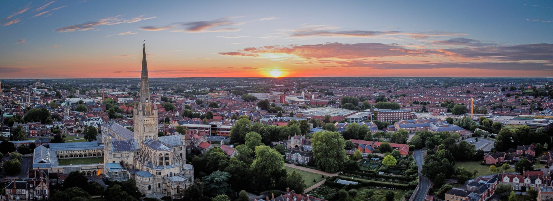Norwich aerial